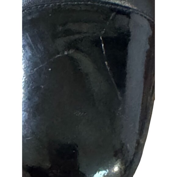 Etienne Aigner  Black Leather 2”Inch Heels Shoes Sz 8.5M - Picture 9 of 14